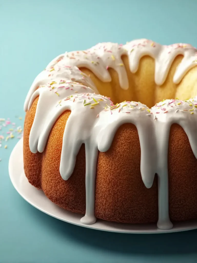 Vanilla Bundt Cake First Image