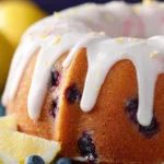 Lemon Blueberry Bundt Cake First Image