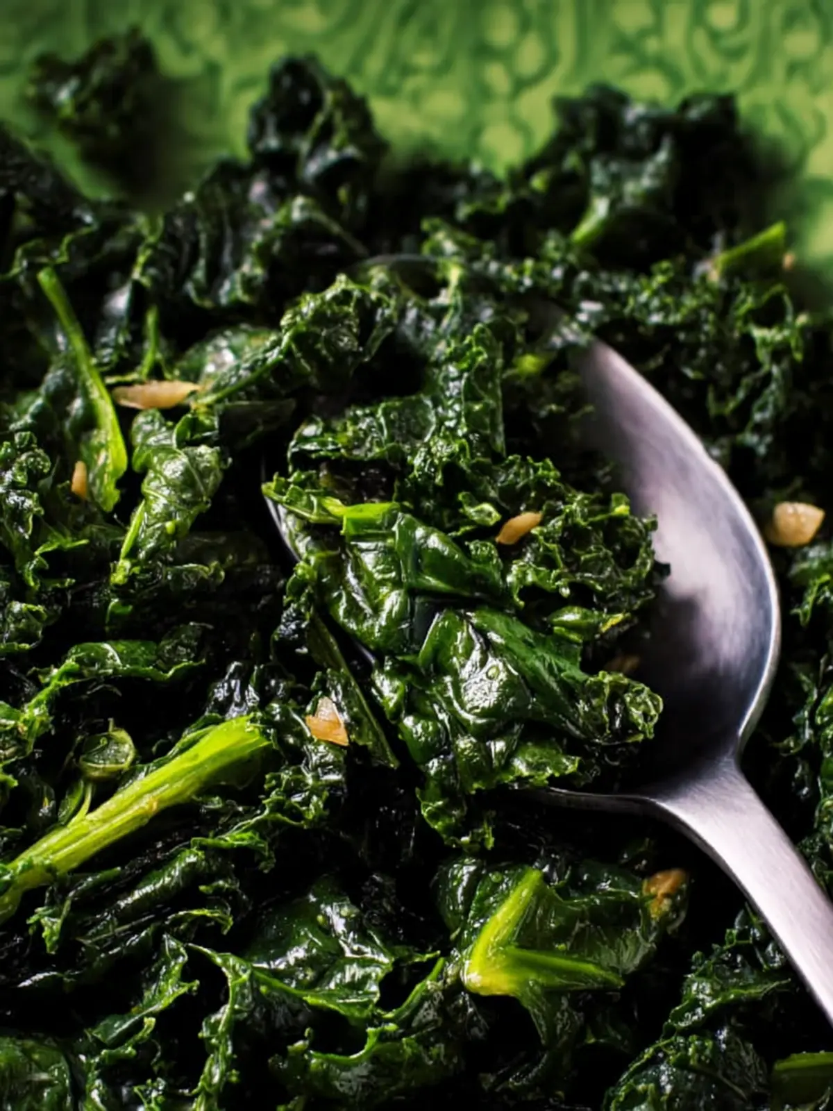Sauteed Kale with Garlic First Image