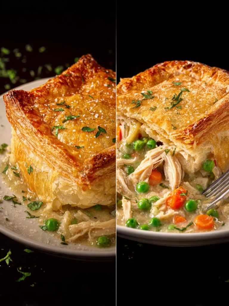 Puff Pastry Chicken Pot Pie First Image