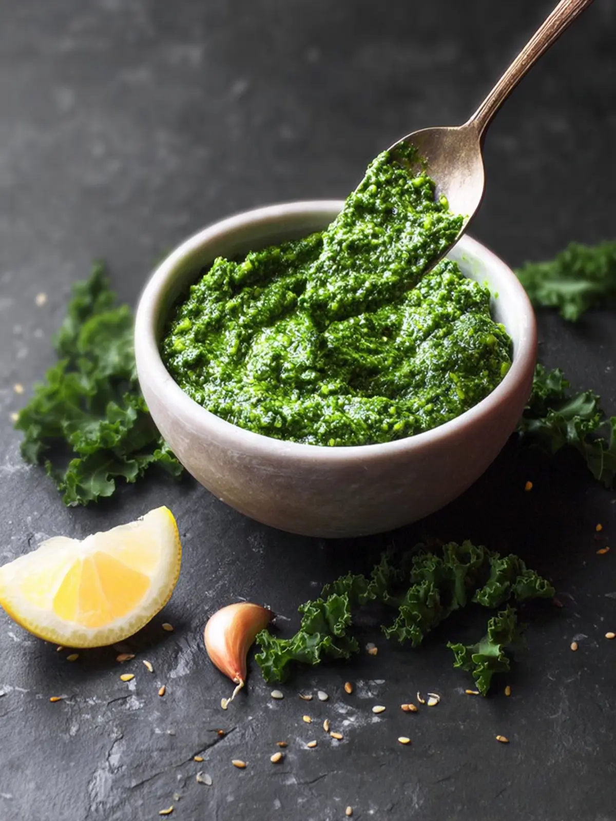 Simple Kale Pesto First Image