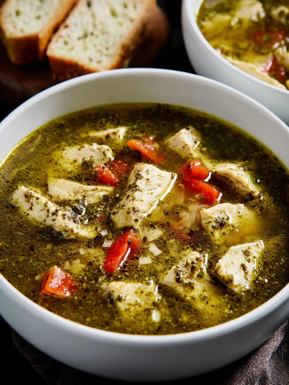 Chicken Pesto Soup: Easy Comfort in Every Creamy Spoonful 6 zsrzz414mctopzlwktbn