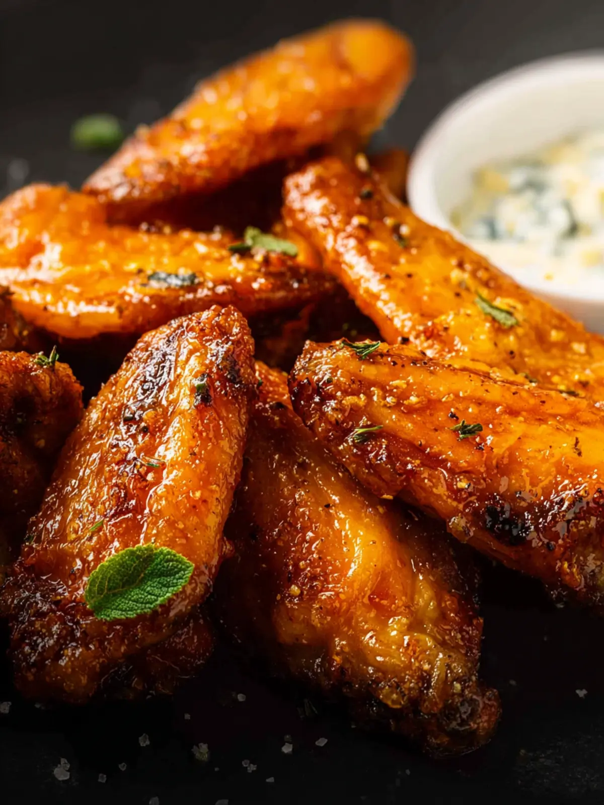 Air Fryer Chicken Wings Second Image naagsa