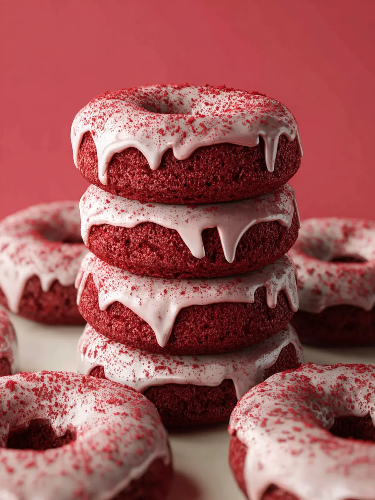 Baked Red Velvet Donuts Second Image lq8f7l