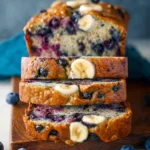 Bakery‑Soft Blueberry Banana Bread First Image