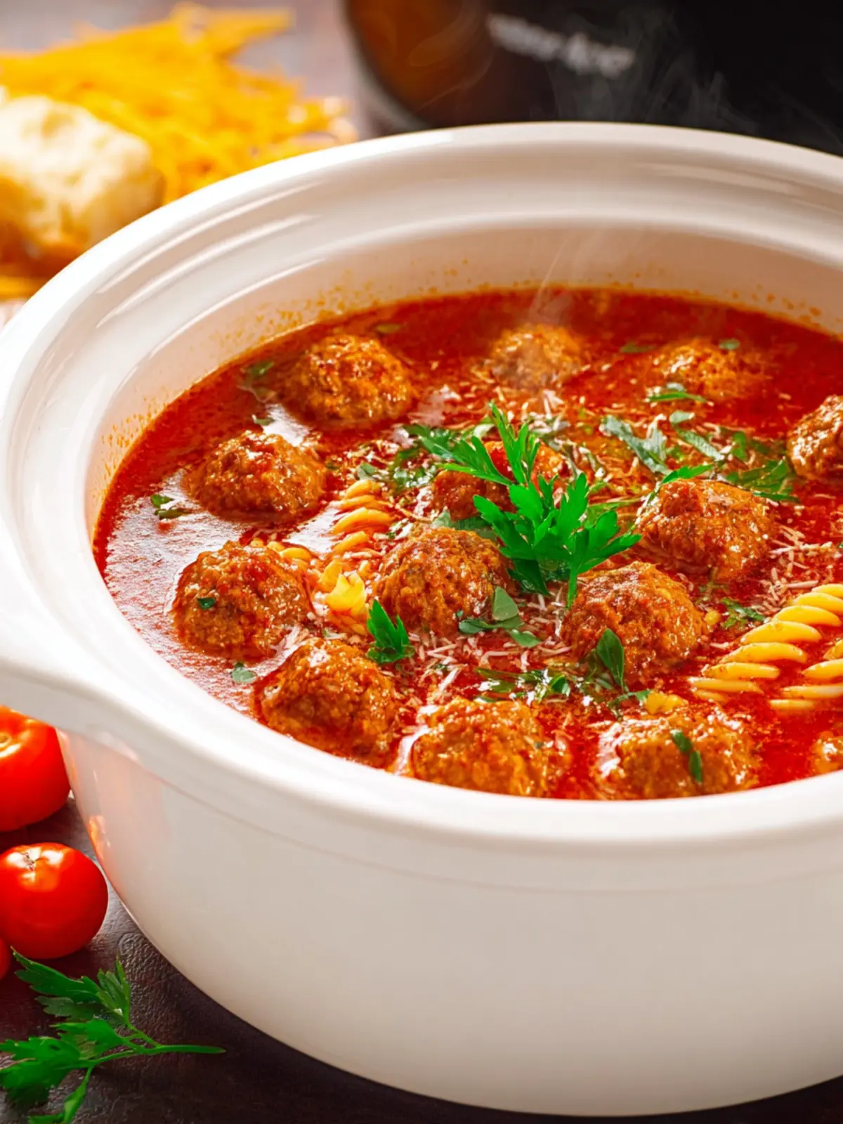 Crock Pot Italian Meatball Soup Second Image evslkh