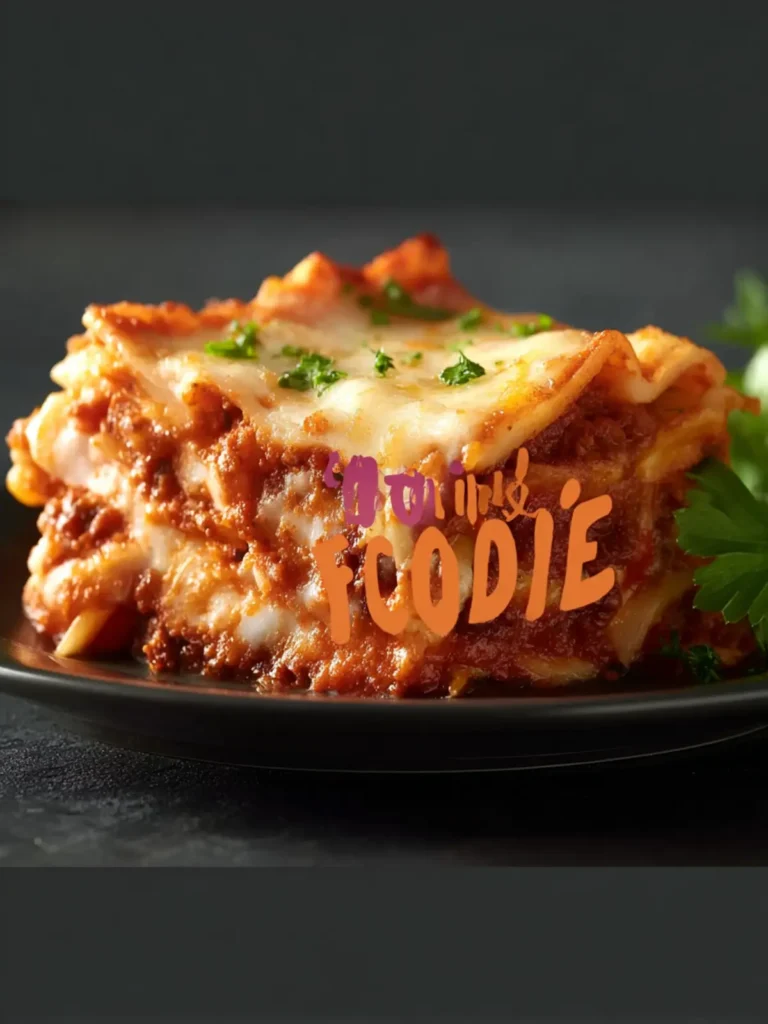 Crockpot Lasagna: Comforting Layers of Cheesy Goodness First Image