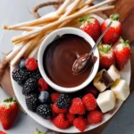 Easy Chocolate Fondue Recipe First Image