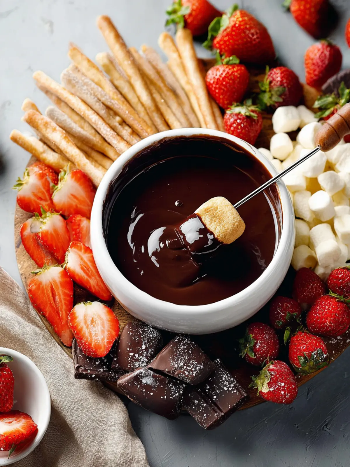 Easy Chocolate Fondue: Irresistibly Indulgent Dessert Delight 7 Easy Chocolate Fondue Recipe Third Image dhoqio