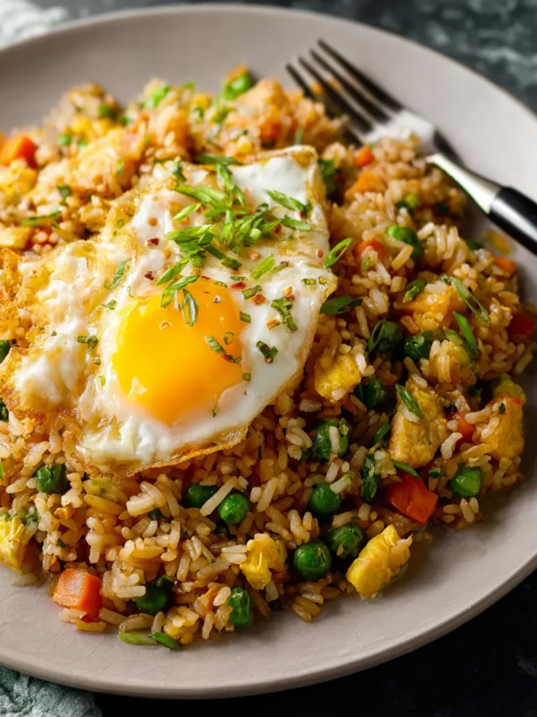 Fried Rice Recipe With Egg First Image