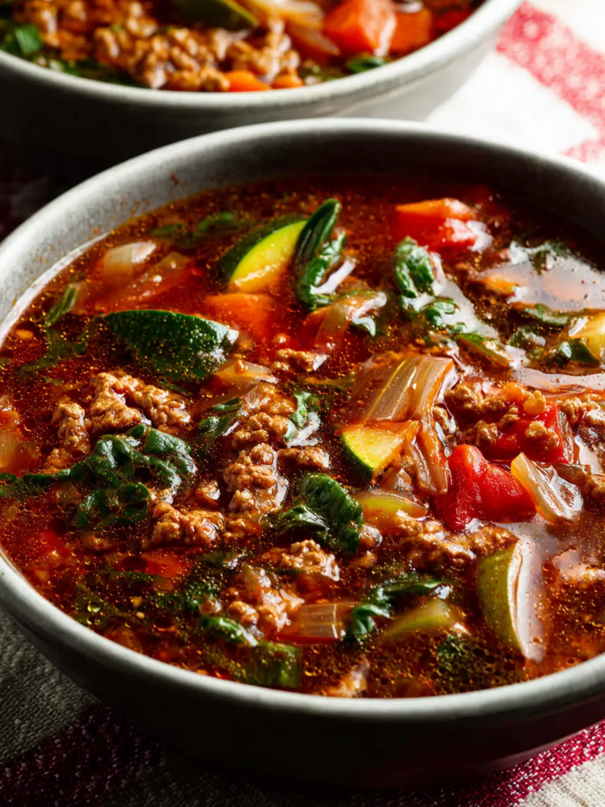 Ground Beef Vegetable Soup: Flavorful Comfort in Every Bowl 8 Ground Beef Vegetable Soup Fourth Image nqykhr