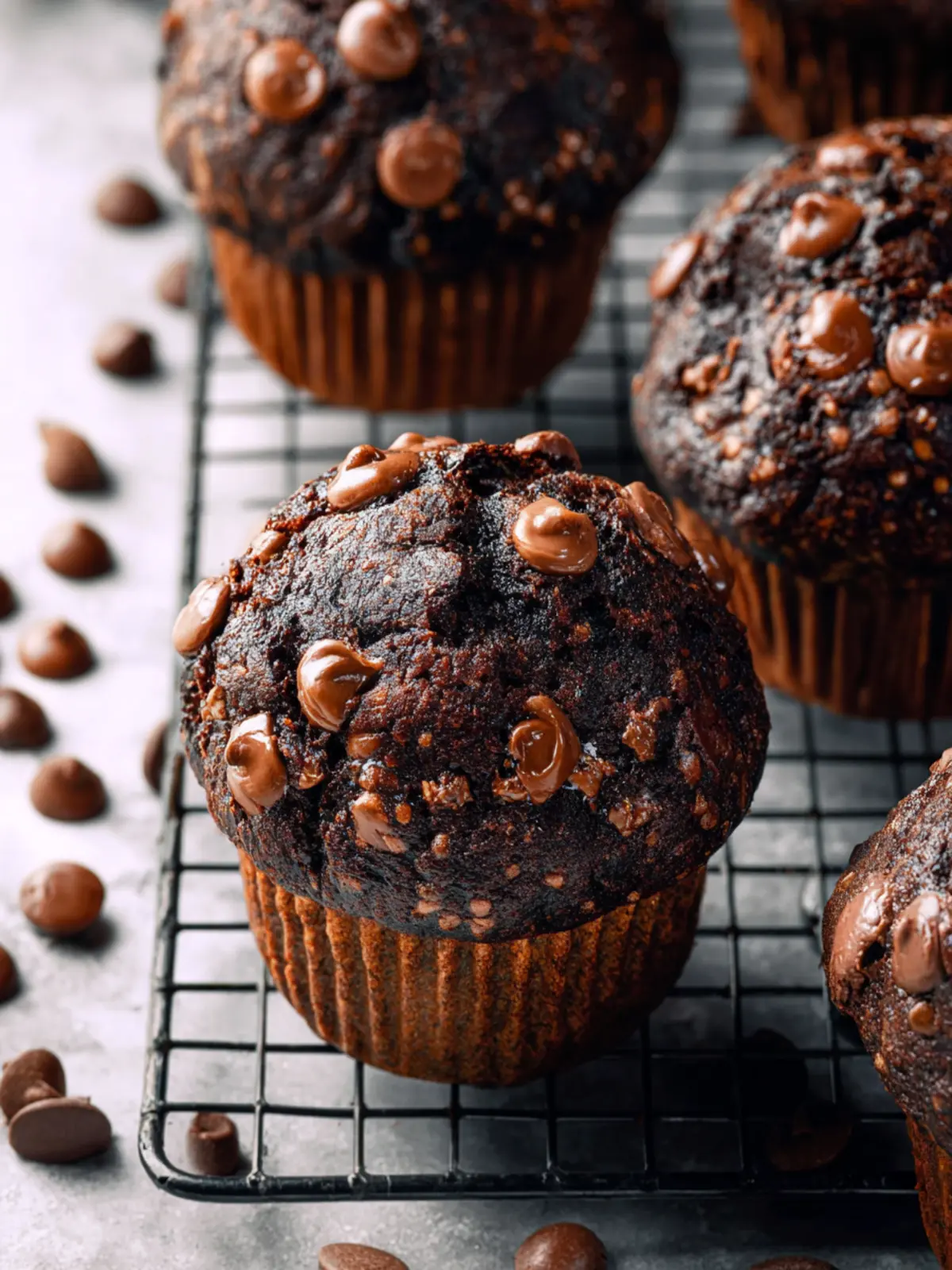 Healthy Chocolate Muffins Third Image jm59iu