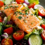Irresistible Fresh Salmon Salad Recipe for a Healthy Meal First Image