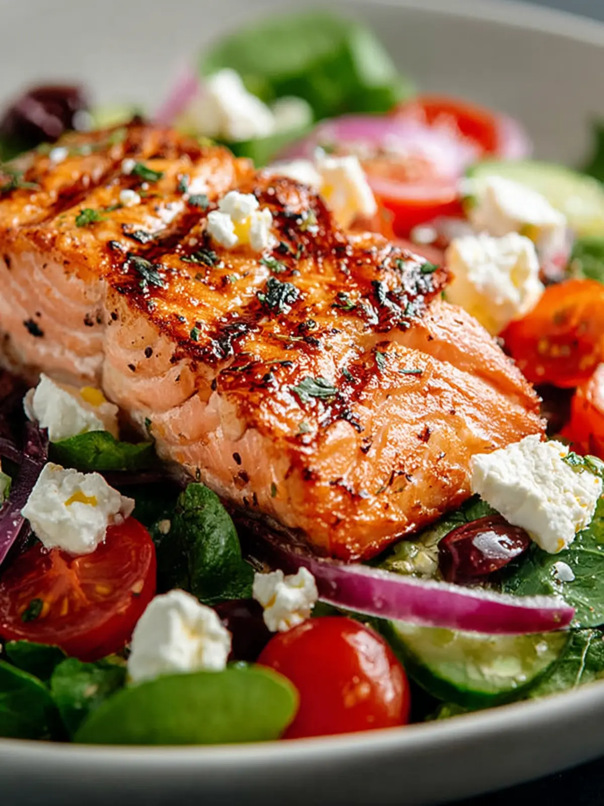 Irresistible Fresh Salmon Salad: Healthy and Zesty Delight 6 Irresistible Fresh Salmon Salad Recipe for a Healthy Meal Second Image ltbdks