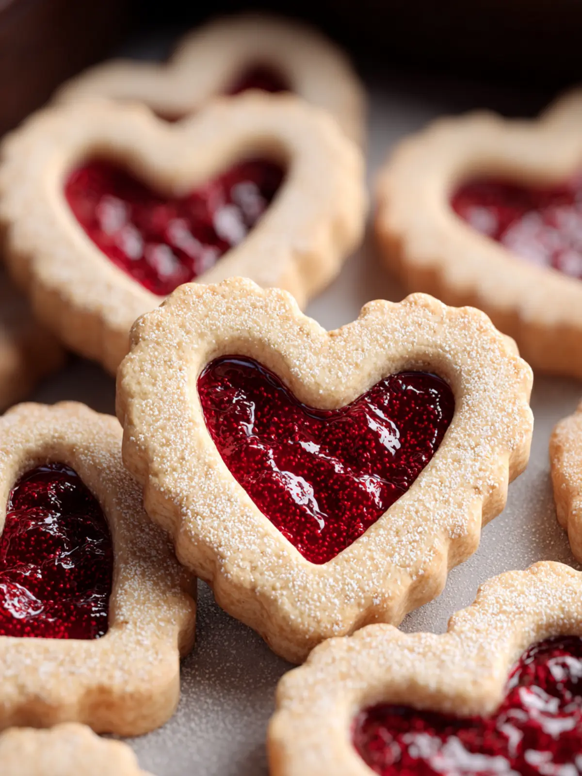 Irresistible Linzer Heart Cookies A Sweet Delight Second Image ej8omm