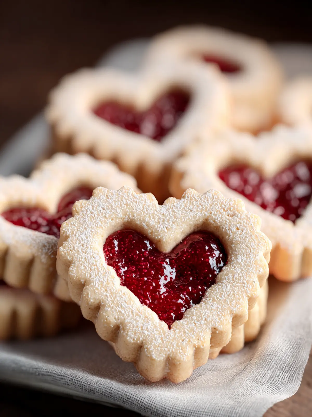 Irresistible Linzer Heart Cookies A Sweet Delight Third Image ivajqm