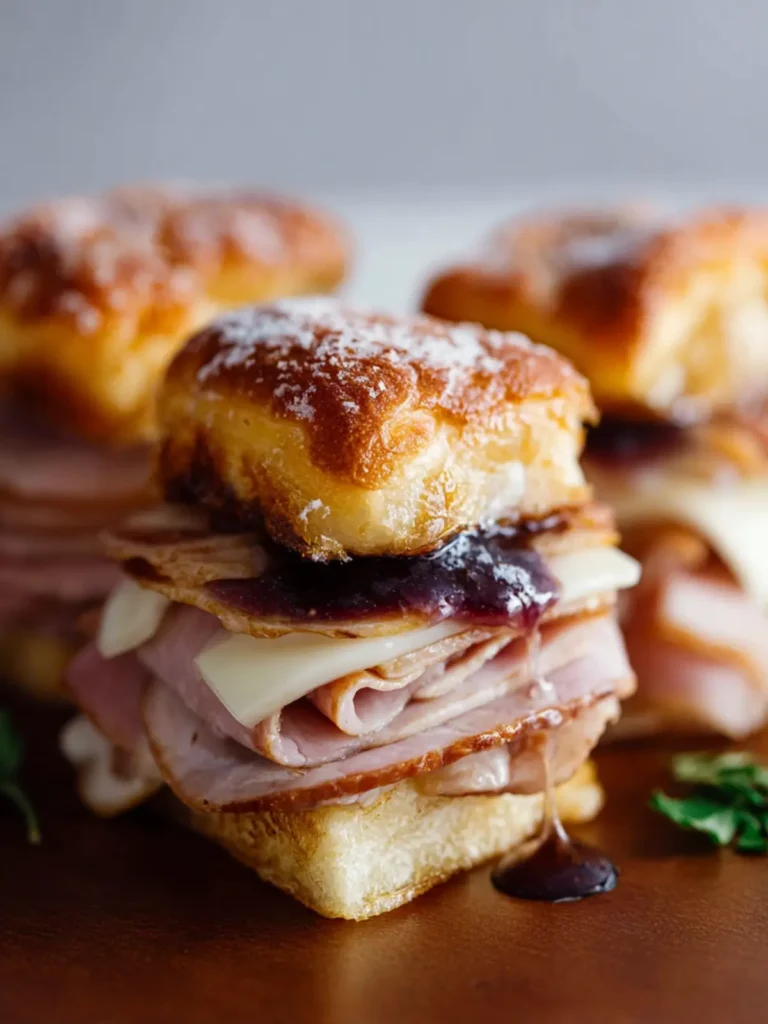 Monte Cristo Sliders Recipe First Image