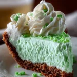 No-Bake Shamrock Shake Pie First Image