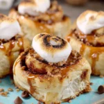Peanut Butter S’mores Sweet Rolls First Image