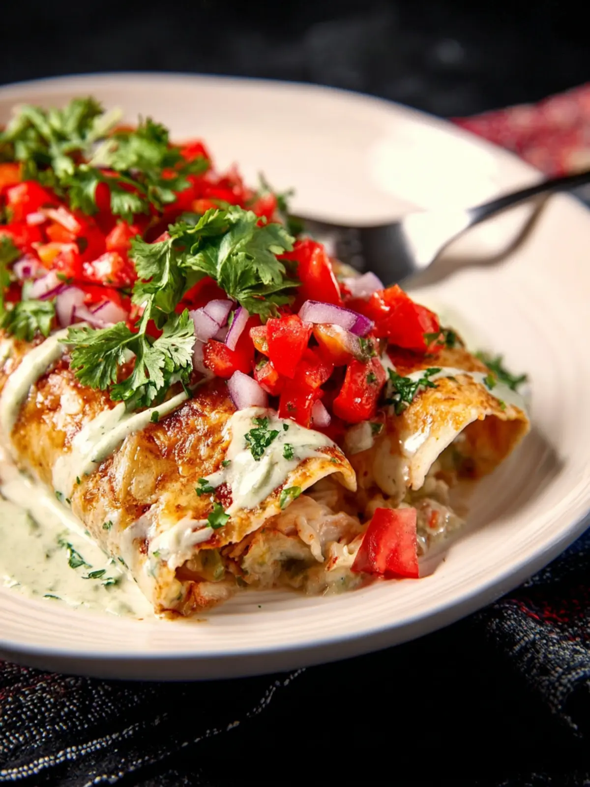 Seafood Enchiladas First Image