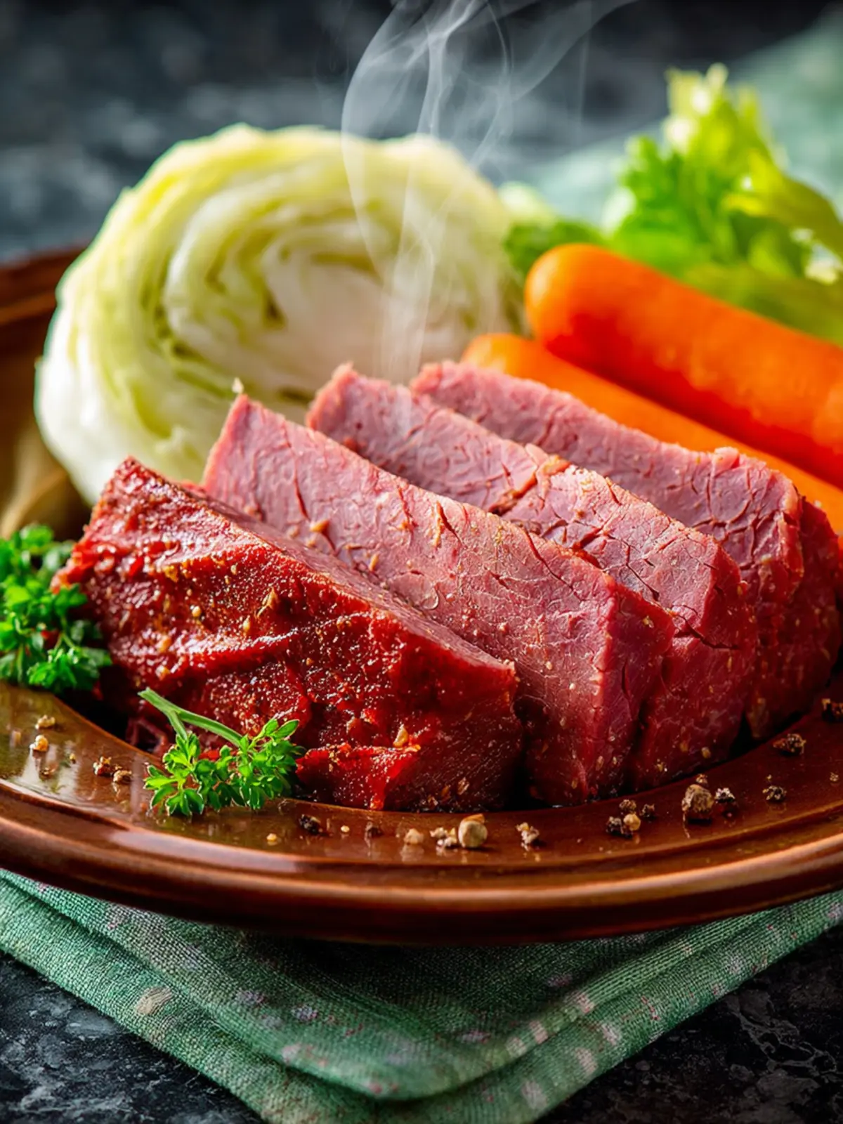 Slow Cooker Corned Beef: Irresistibly Tender & Flavor Packed 6 Slow Cooker Corned Beef Second Image cst5e0