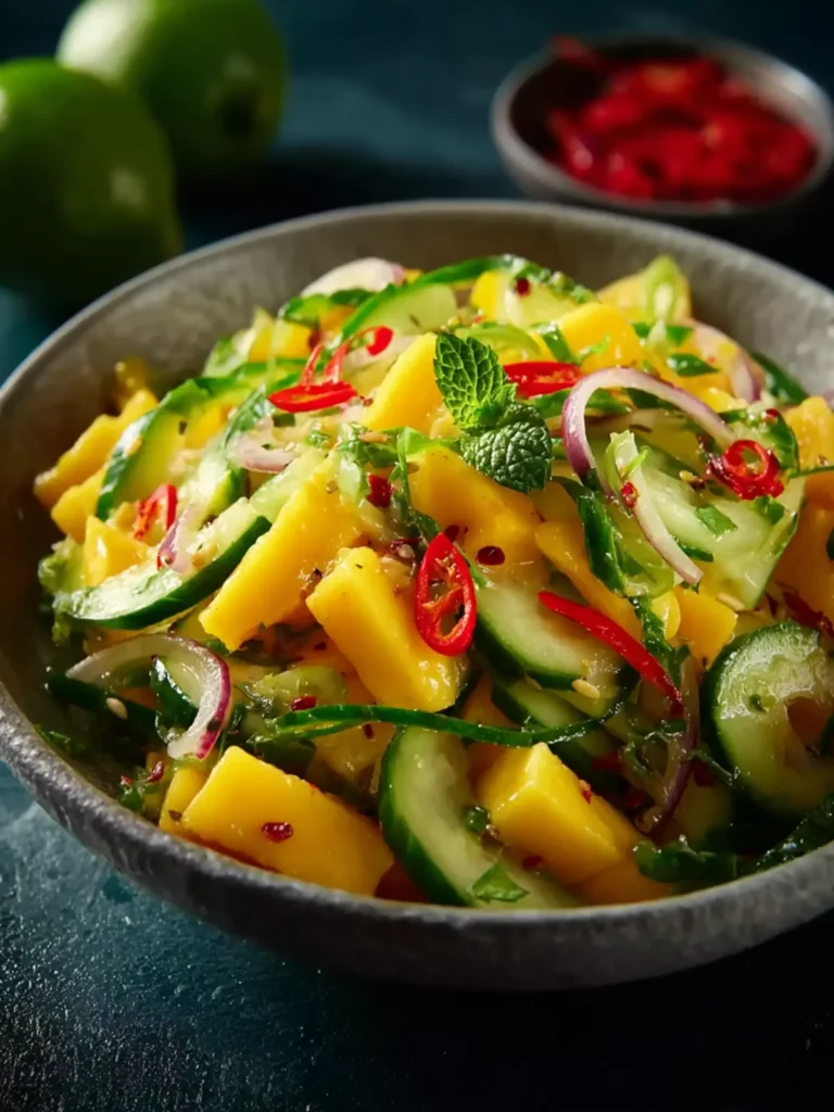 Thai Mango Cucumber Salad First Image