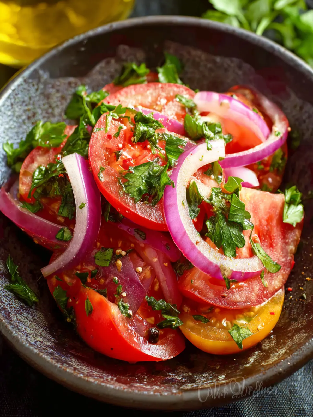 Tomato Salad For One Fourth Image mqmg58
