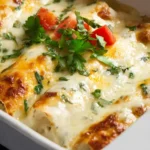 White Chicken Enchiladas First Image