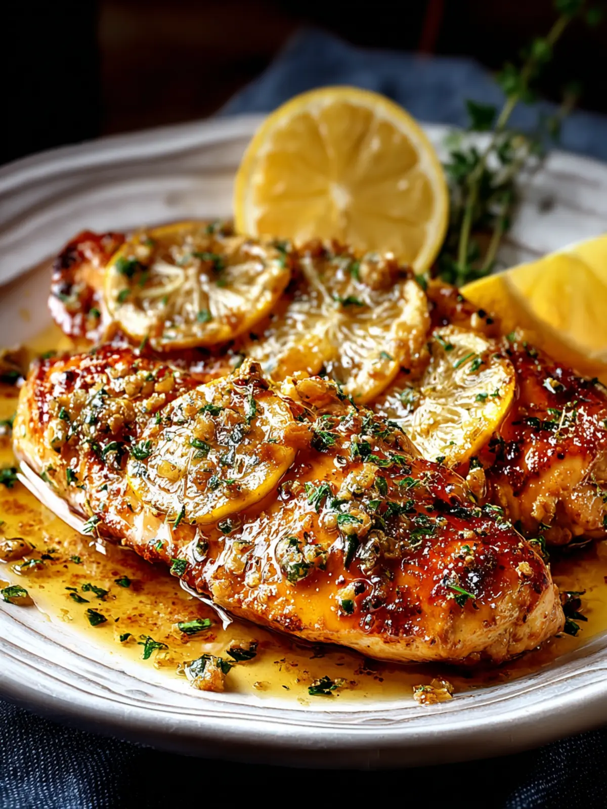 Zesty Lemon Chicken Recipe - A Bright Flavor Delight First Image