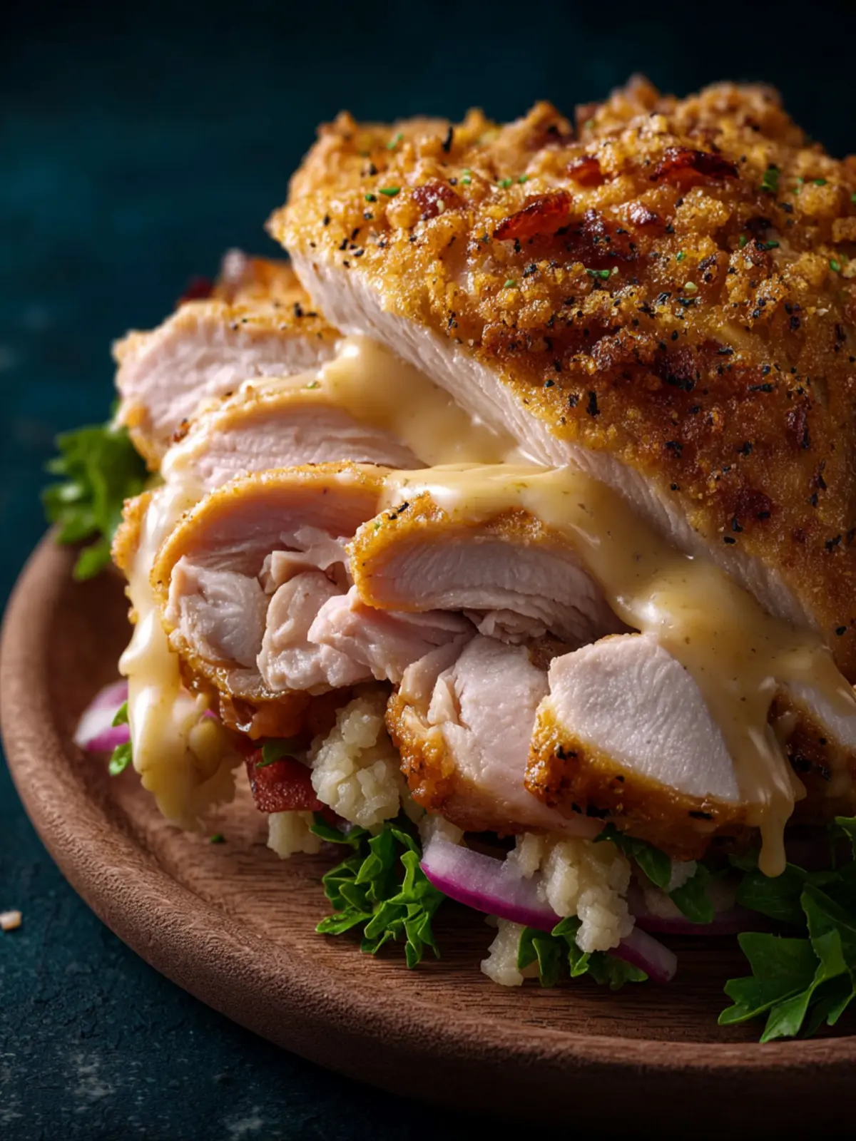 Chicken Cordon Bleu Third Image vocjou