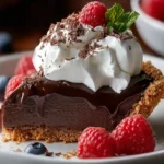 Chocolate Pudding Pie First Image