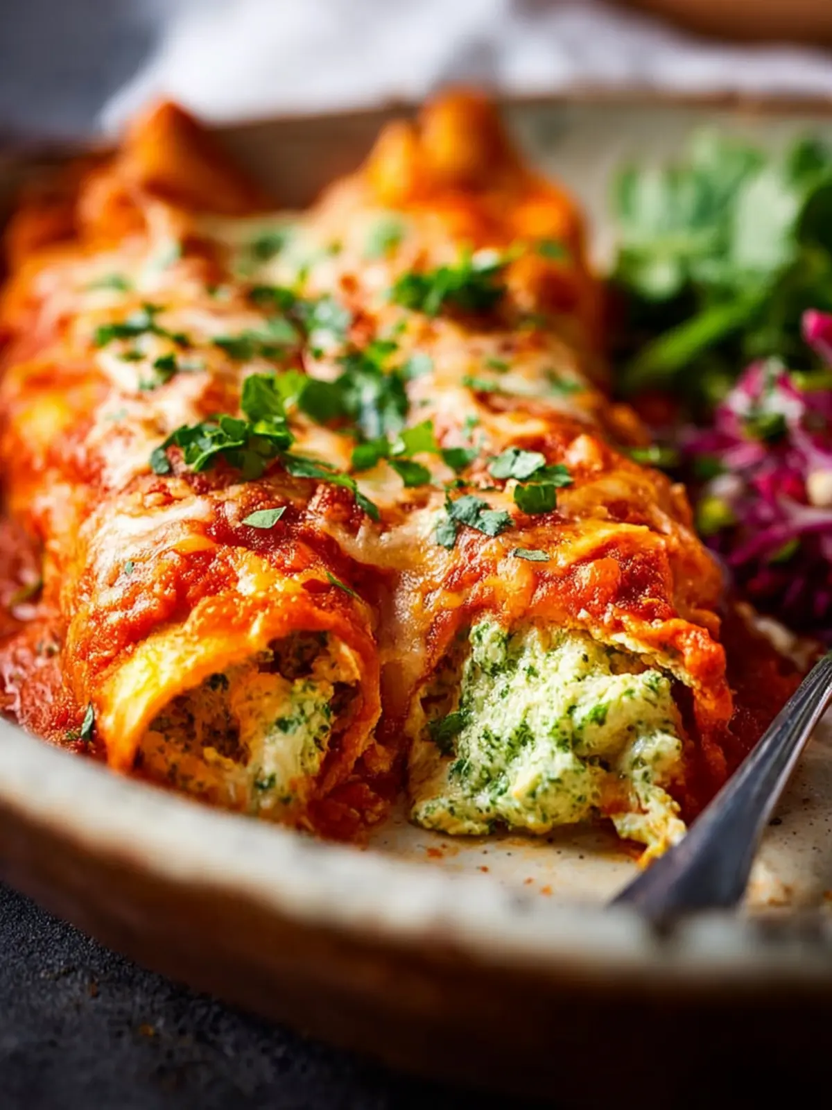 Cozy Baked Manicotti Fourth Image idsaap