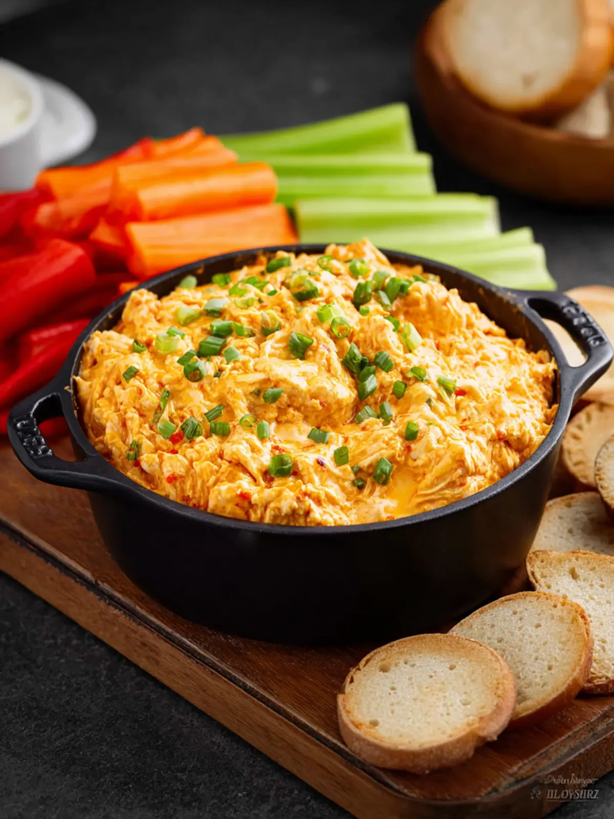 Crock Pot Buffalo Chicken Dip Third Image kli43c