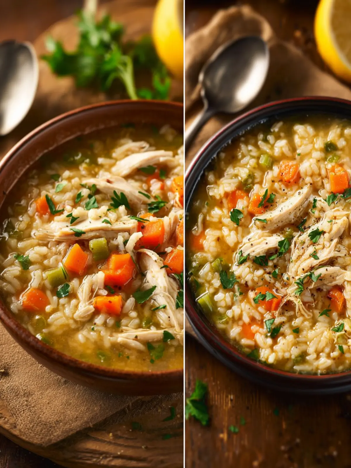 Crock Pot Chicken and Rice Soup dinner recipes Third Image wj9nug