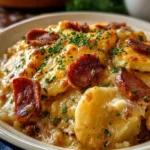 Crockpot Pierogi Casserole First Image