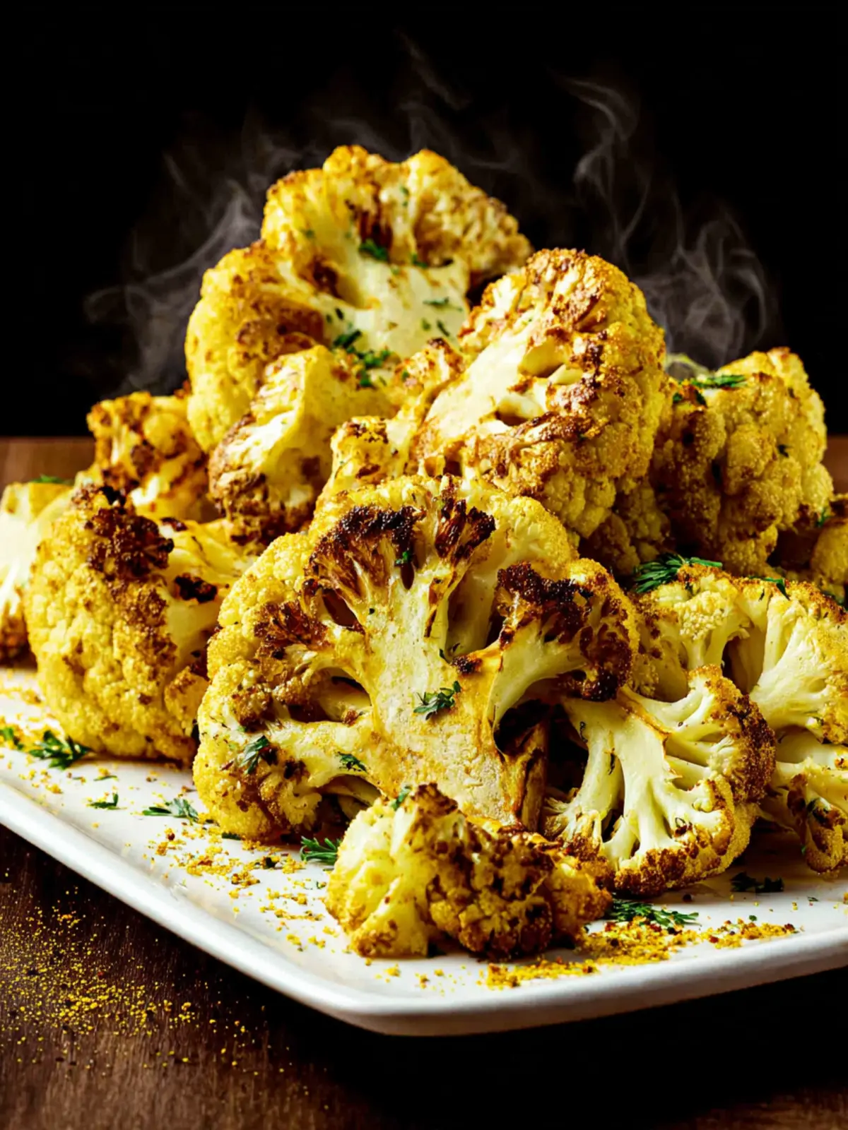 Curry Roasted Cauliflower First Image