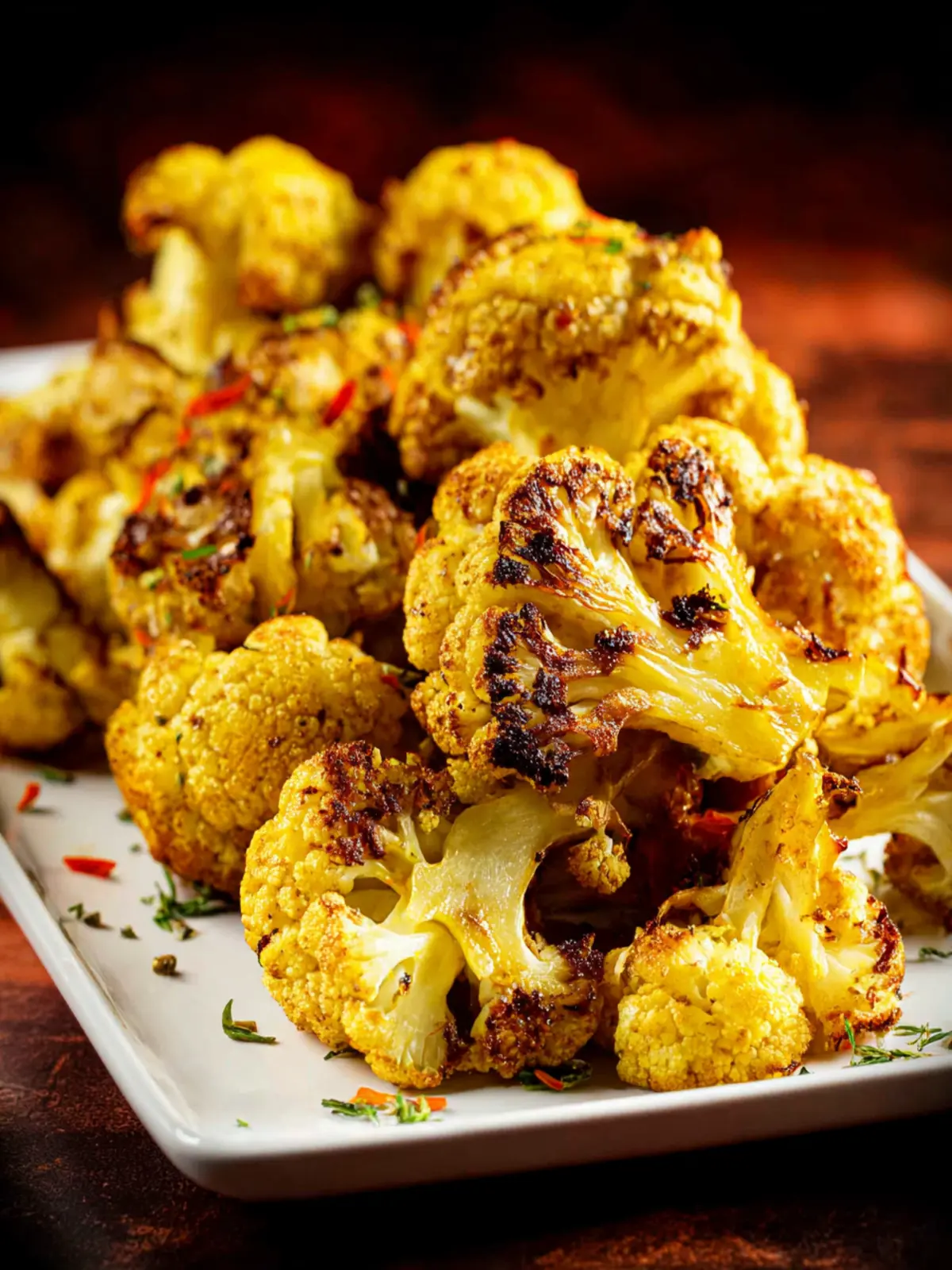 Curry Roasted Cauliflower Second Image qwz4dl