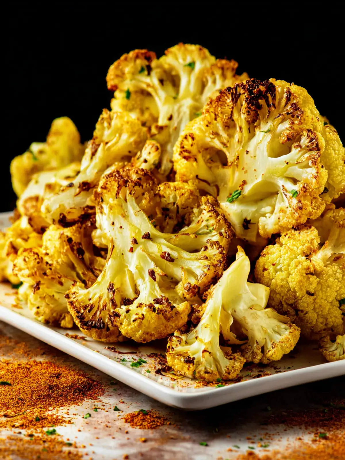 Curry Roasted Cauliflower Third Image uboeem