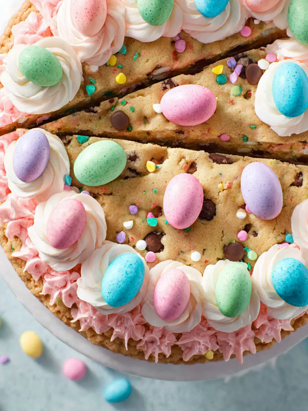Easter Cookie Cake Third Image ue2ycp