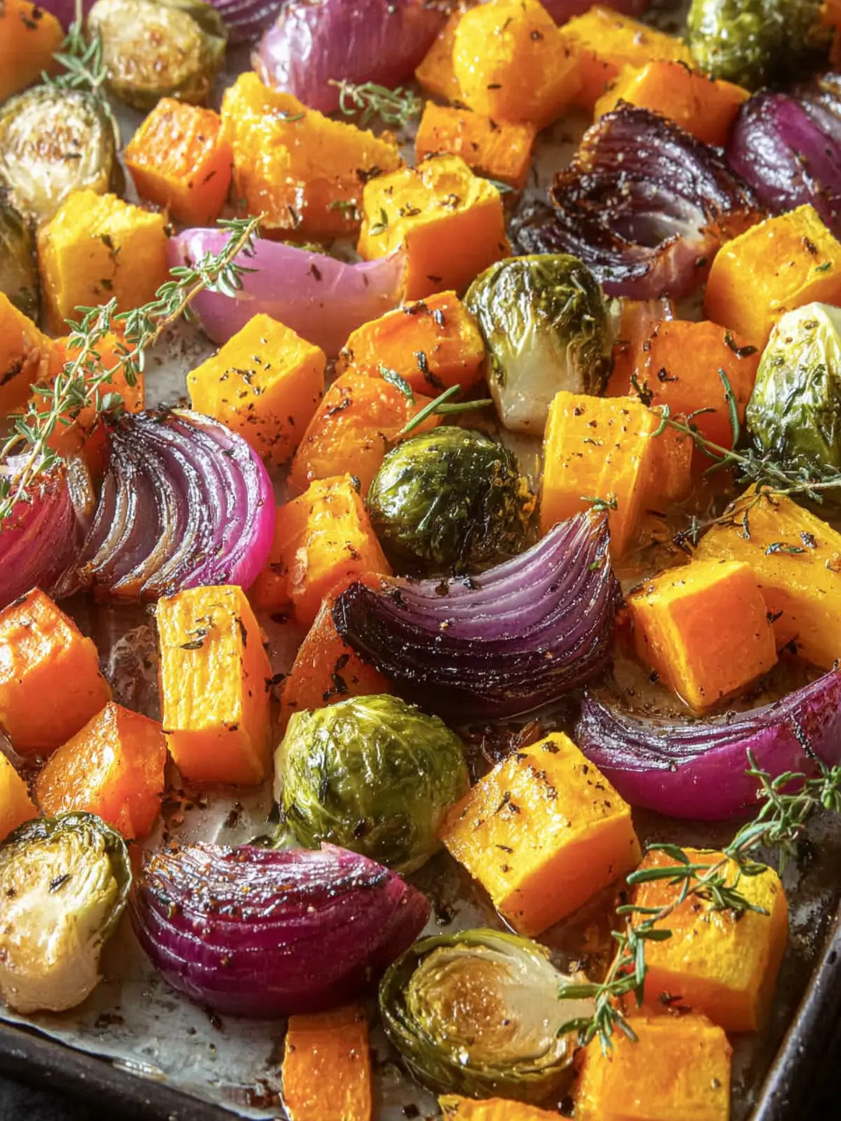 Easy Fall Roasted Vegetables with Thyme and Rosemary Second Image r6hcsr