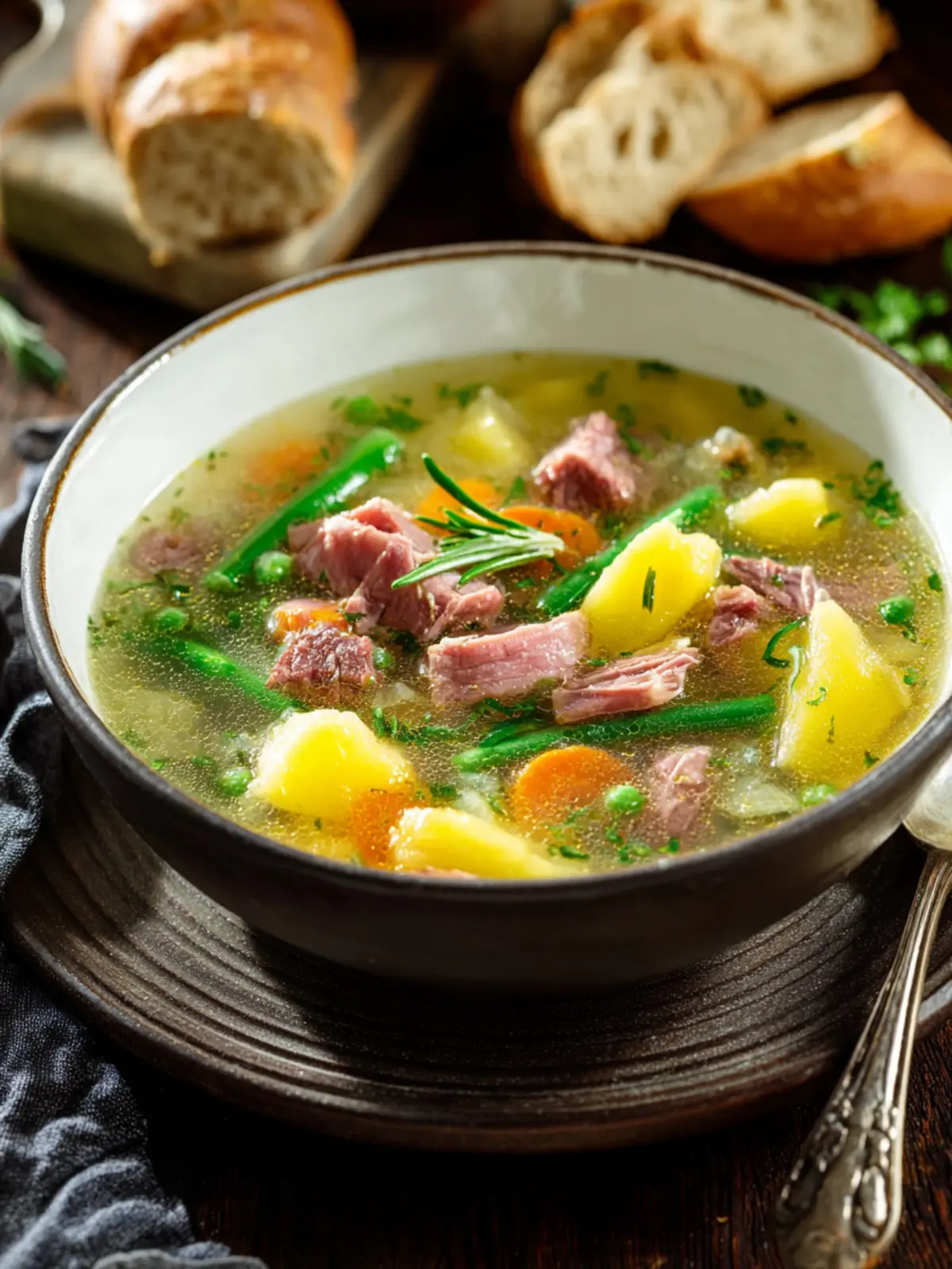 Easy Ham Hock Soup Perfect for Leftover Ham Fourth Image w4ikwf