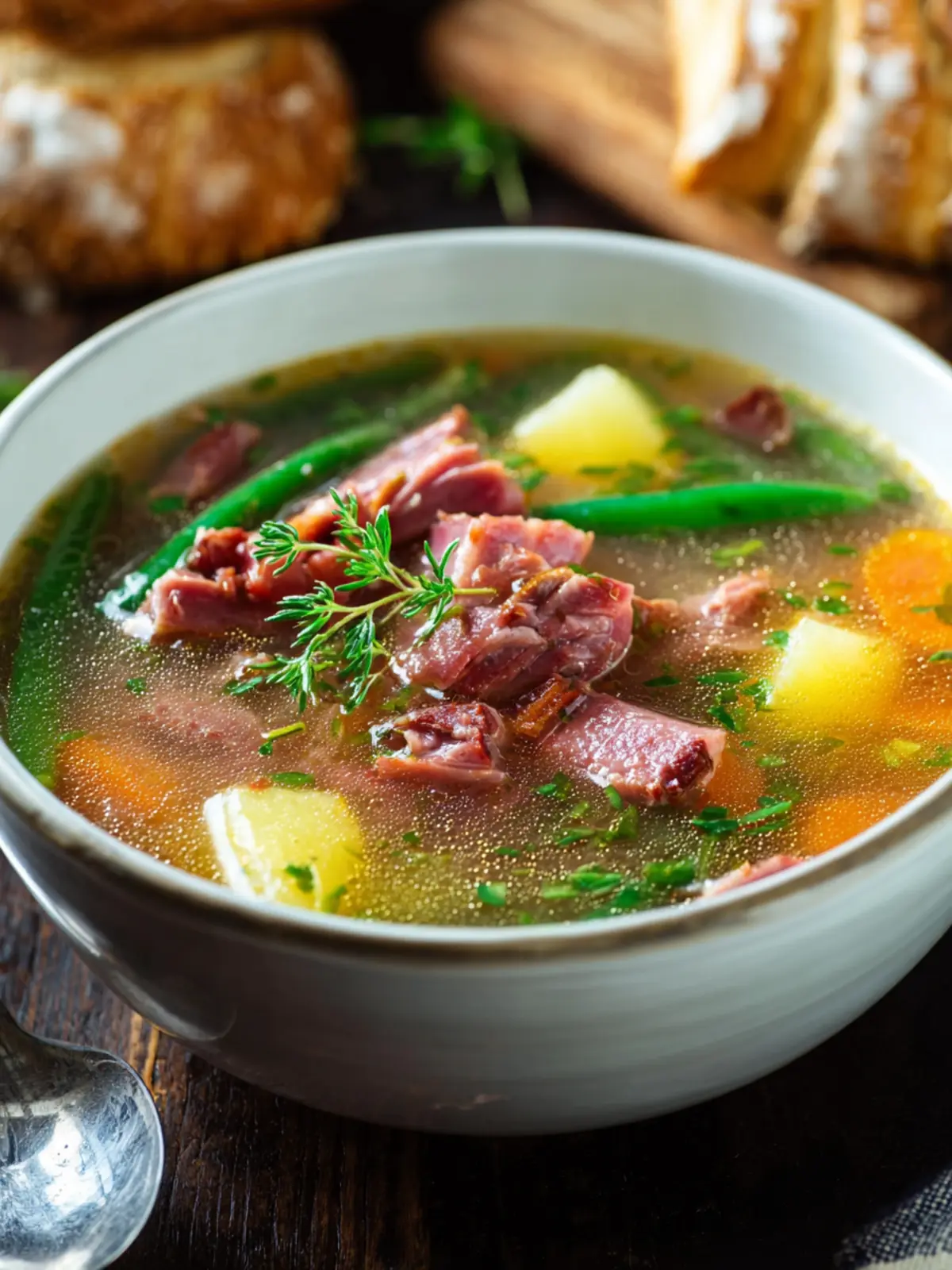 Easy Ham Hock Soup Perfect for Leftover Ham Third Image e7kwfo