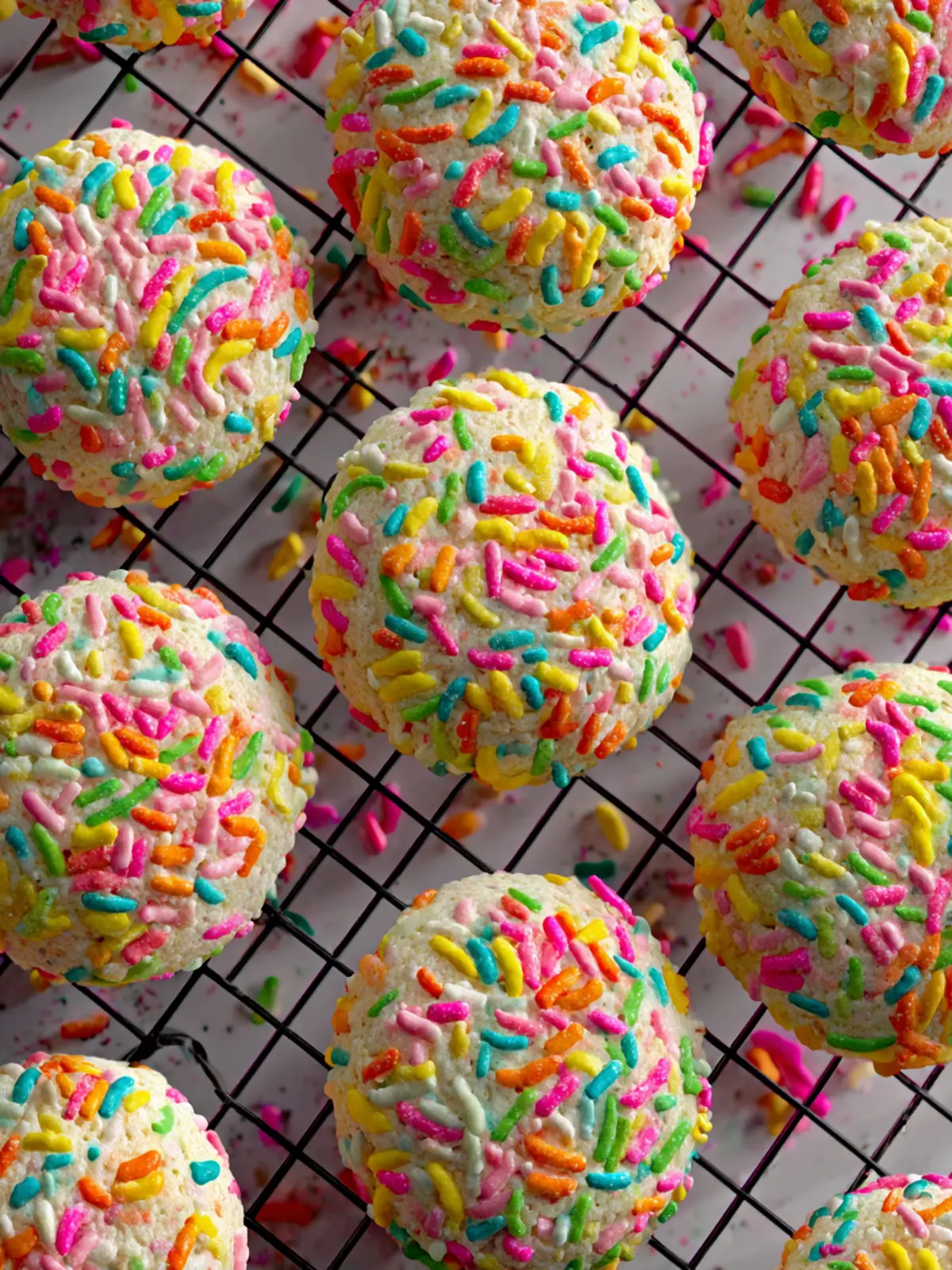 Easy Sprinkle Cookies Recipe with Cream Cheese Fourth Image he1egh