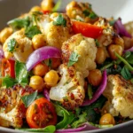 Irresistible Chickpea and Roasted Cauliflower Salad First Image