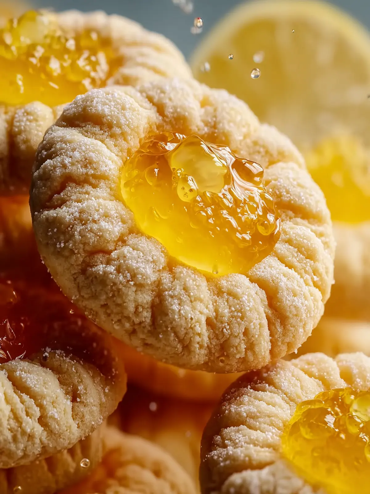 Lemon Thumbprint Cookies Second Image g0jsoc