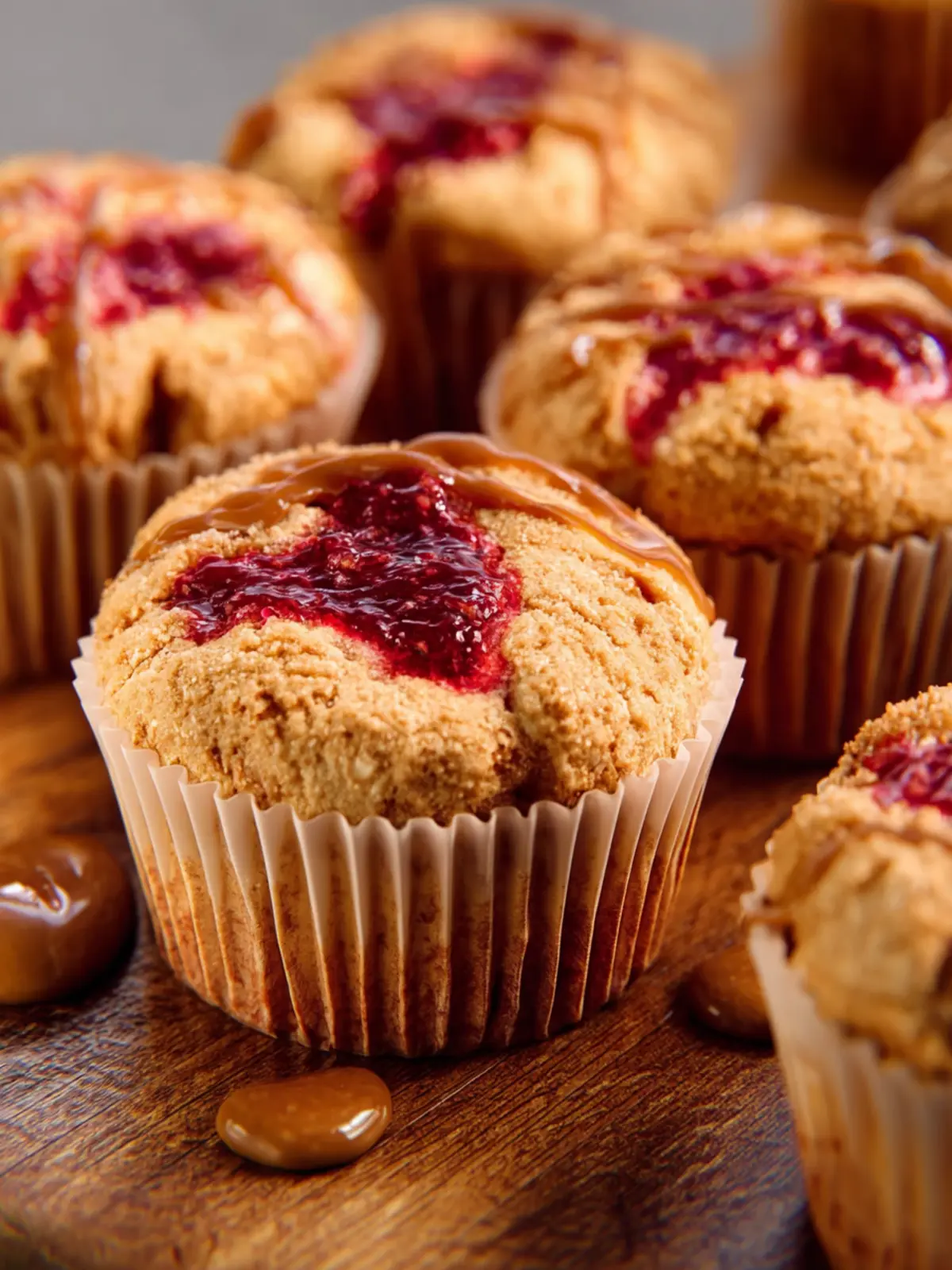 Peanut Butter And Jelly Muffins Second Image cn8ge7
