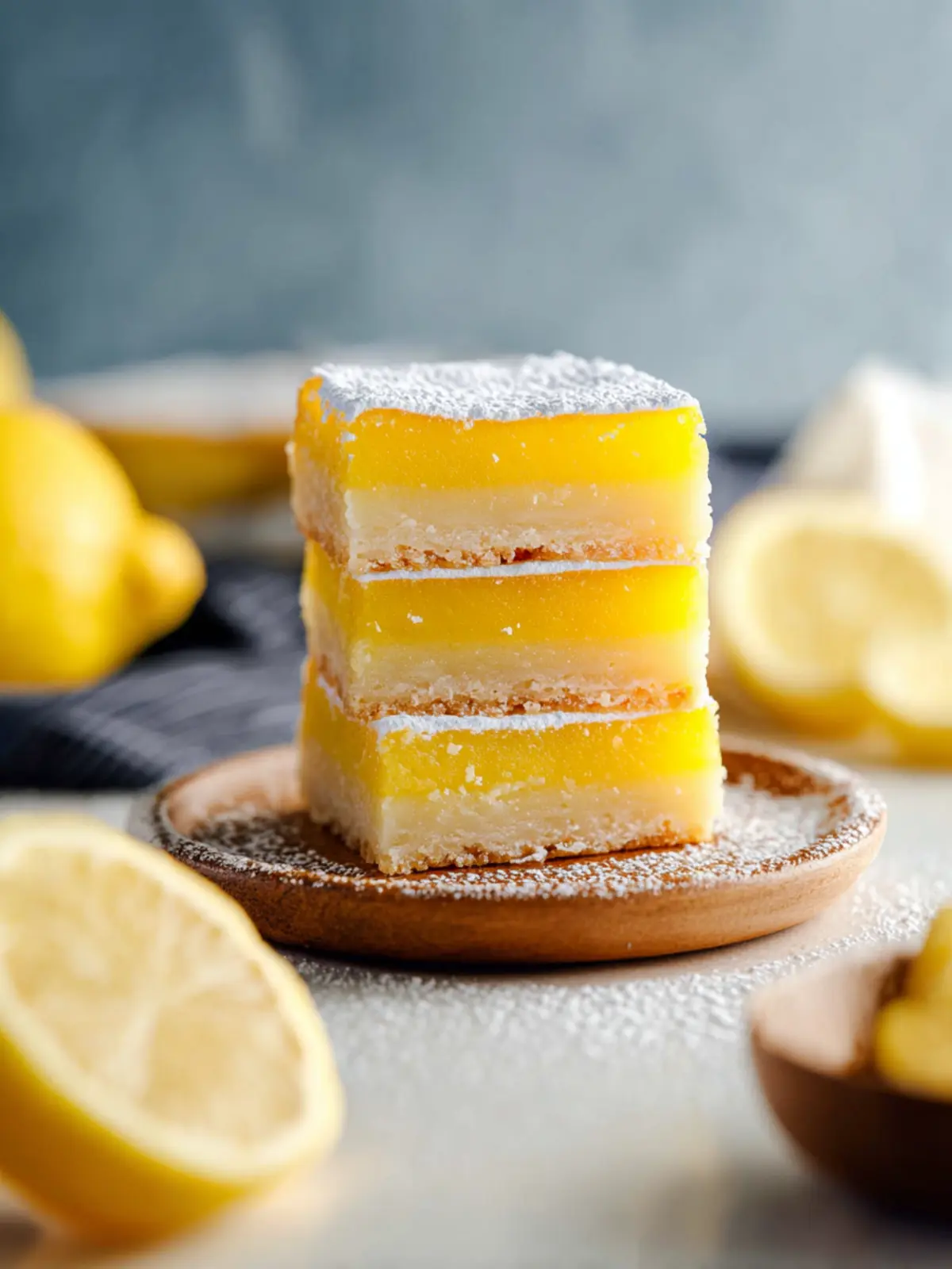 The BEST Lemon Bars Recipe Fourth Image lkr42l
