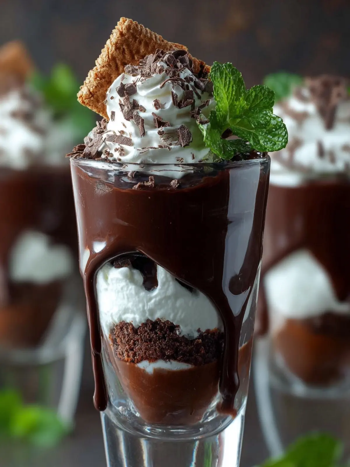 Triple Chocolate Thin Mint Parfait First Image