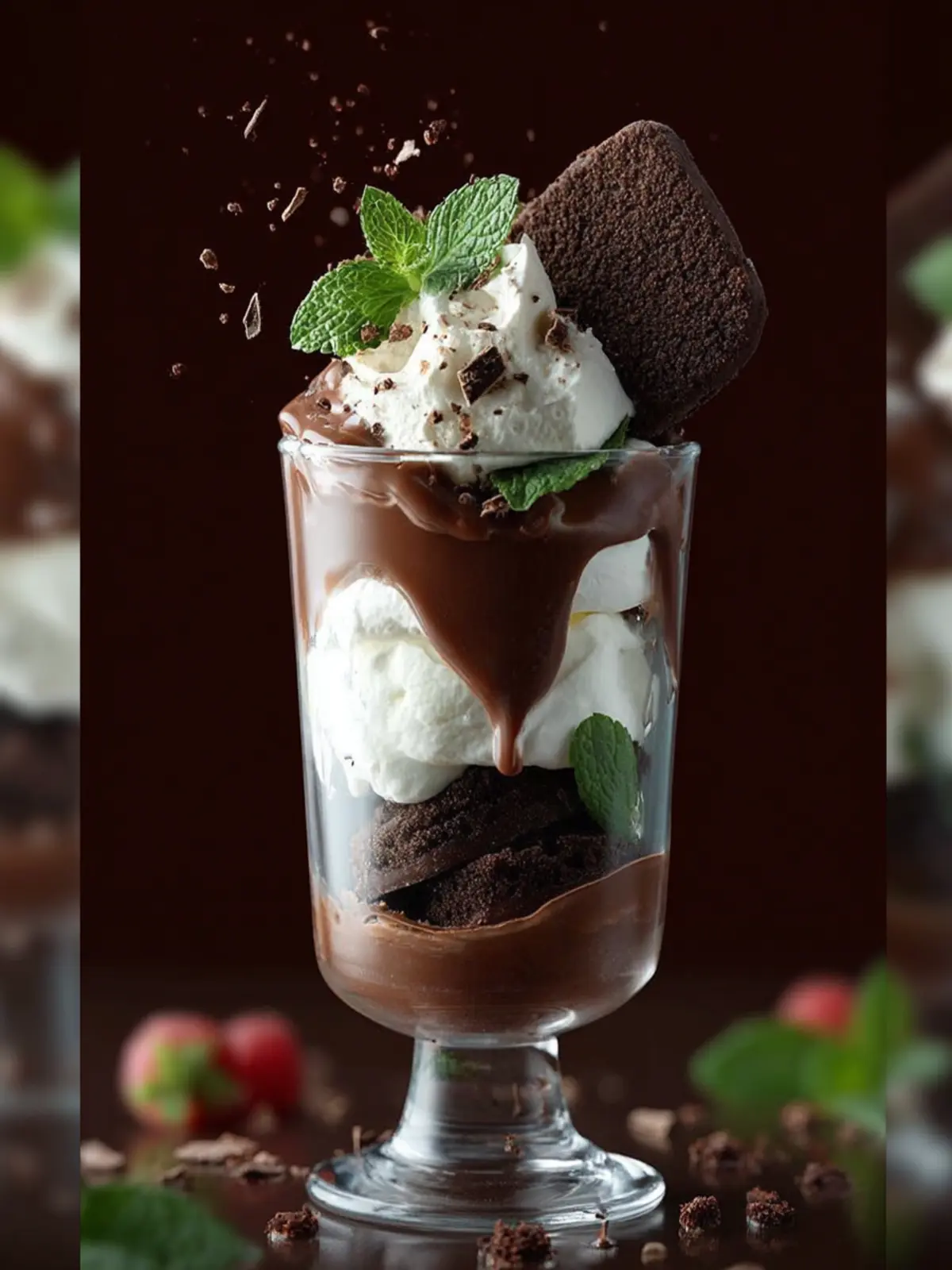 Triple Chocolate Thin Mint Parfait Fourth Image ll4eti