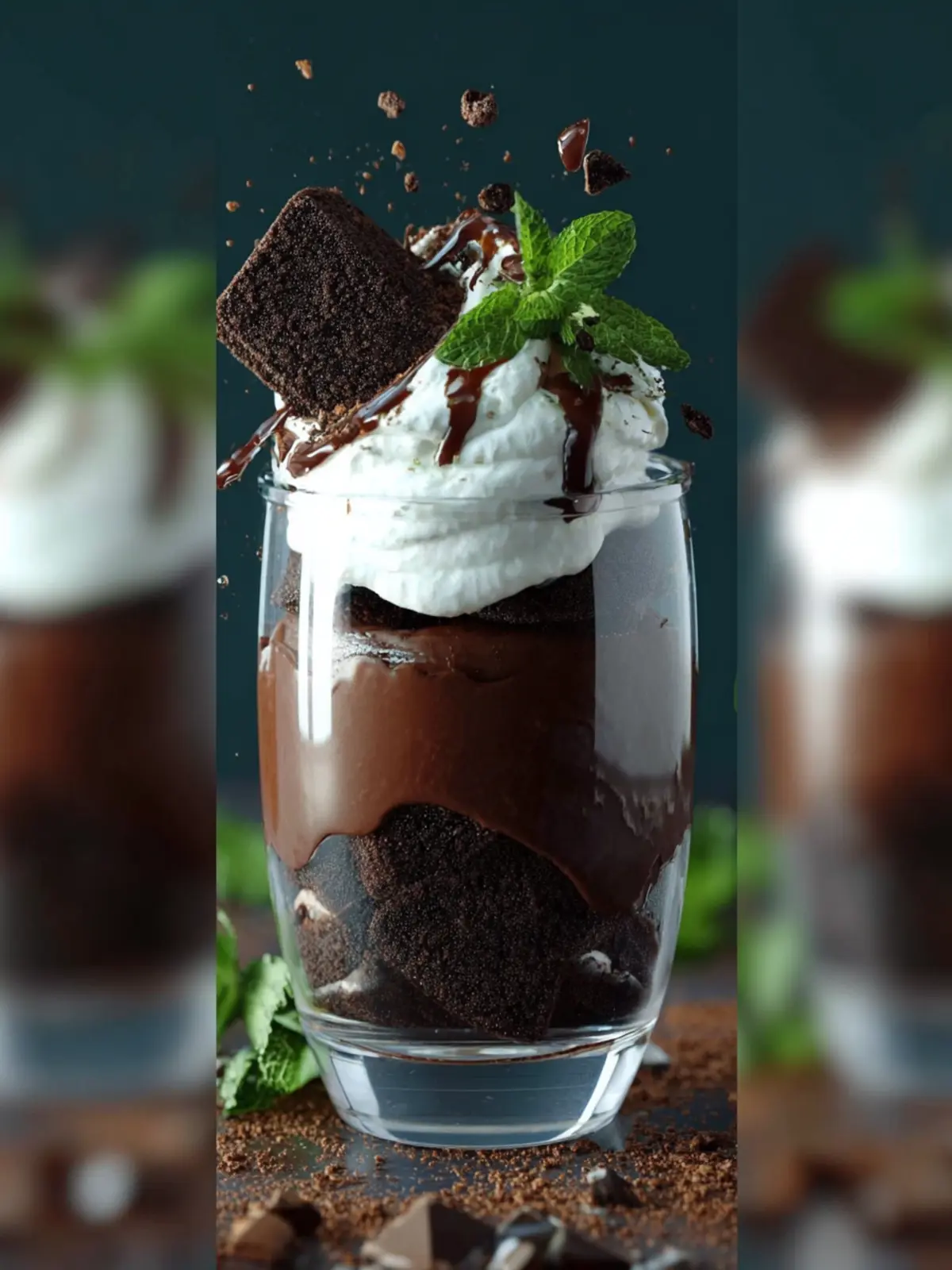 Triple Chocolate Thin Mint Parfait Third Image sldajp